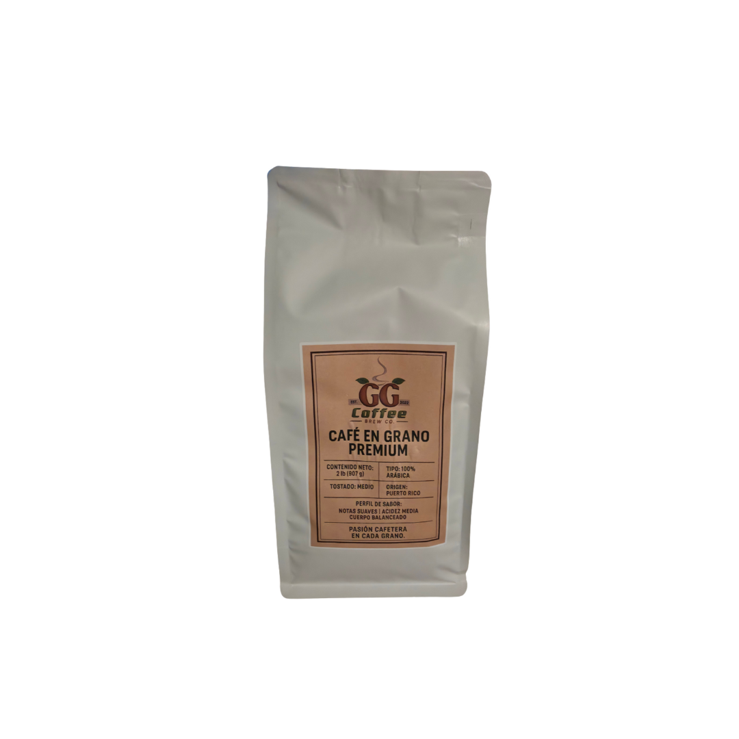 GG Brew Whole Bean Coffee – XL 2 lbs of Premium Coffee