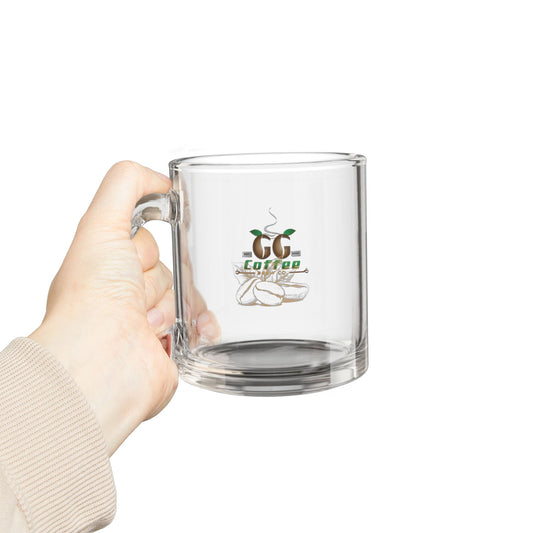 Personalized 10oz Glass Mug, Custom Drinkware for Coffee, Tea Lovers, Perfect for Gifts, Weddings, Parties, or Everyday Use