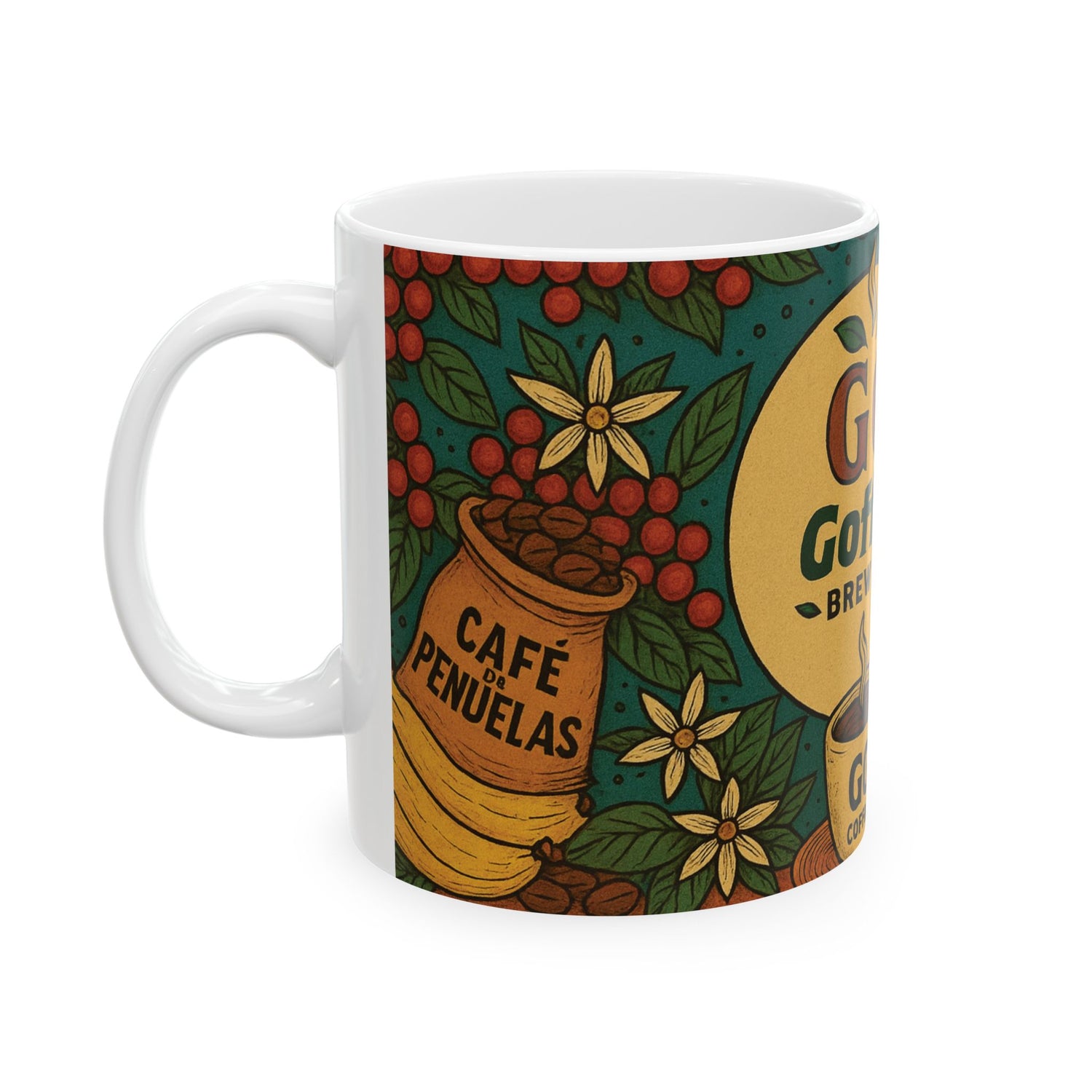 Cozy Cat Lover's Ceramic Mug - Perfect Gift for Birthdays, Housewarming, Coffee Lovers, Pet Owners, Cat Themed Coffee Cup